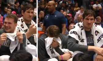 NBA – Boban Marjanovic secoue Luka Doncic sur le banc Luka Boban