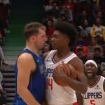 NBA – Ca chauffe entre Luka Doncic et le rookie des Clippers !
