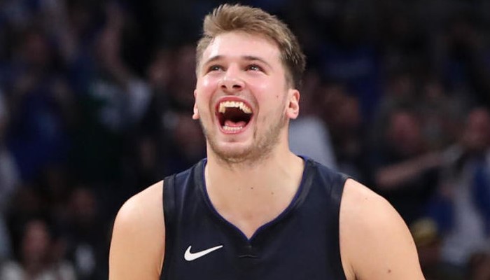 Luka Doncic sous le maillot des Mavericks