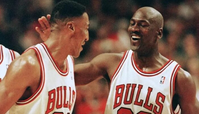 Scottie Pippen Michael Jordan