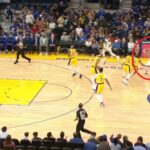 NBA – Le premier tir complètement manqué par Steph Curry au Chase Center