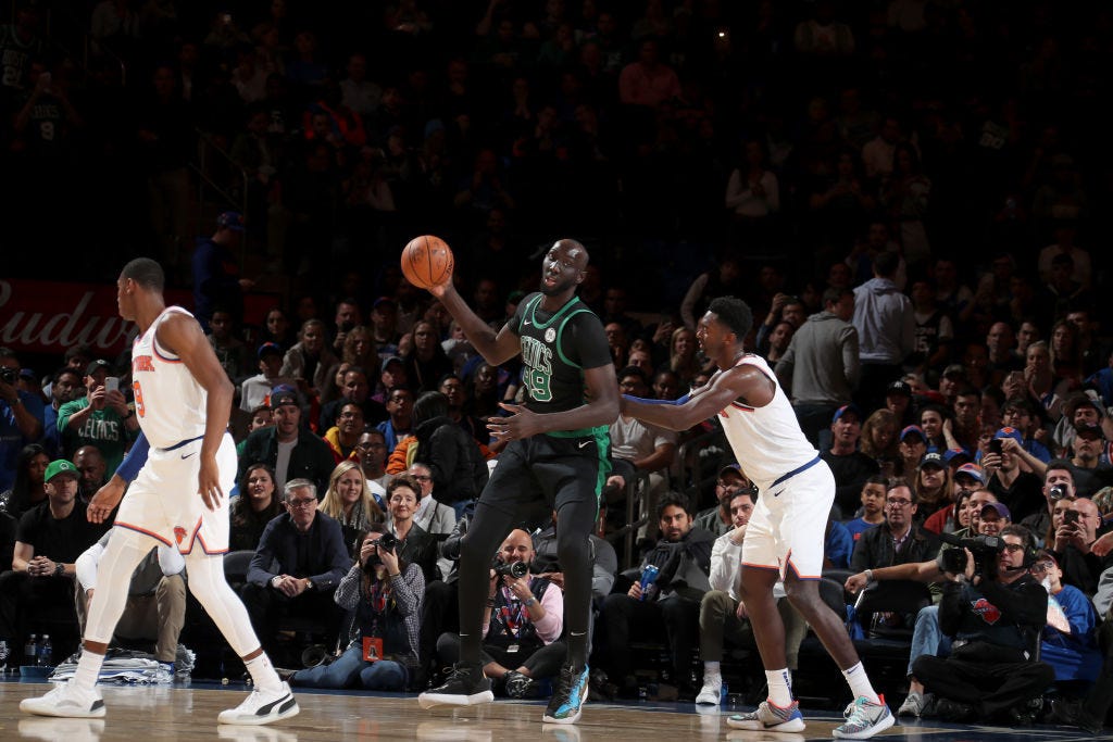 Tacko Fall Celtics contre les Knicks