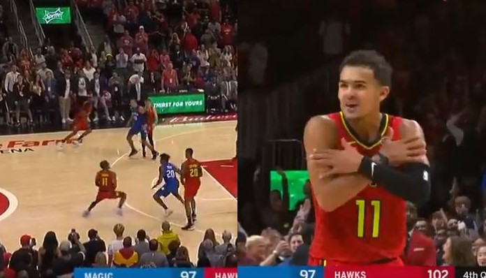 Trae Young plante le dagger contre le Magic !