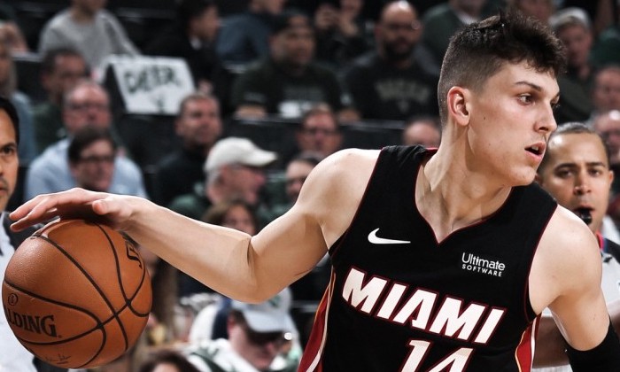 Tyler Herro auteur d'un bon match face aux Bucks