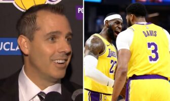 NBA – Le coach des Lakers encense un role player de l’effectif Vogel LeBron Davis