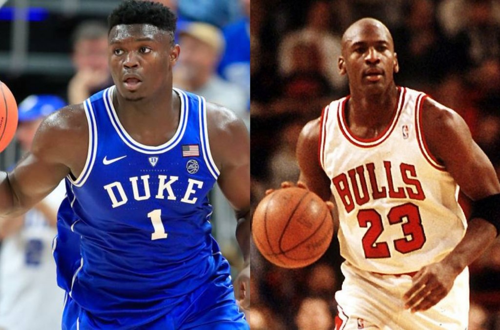 Zion Williamson Michael Jordan