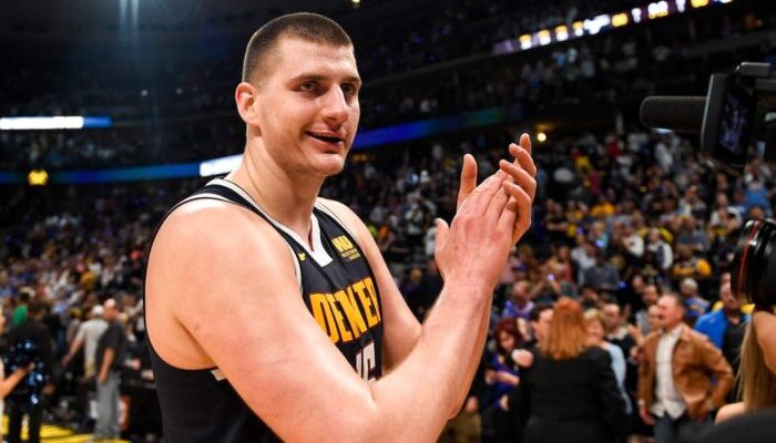 Nikola Jokic sous le maillot des Denver Nuggets