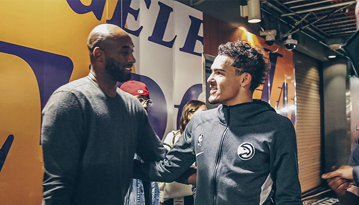 La blague douteuse de Trae Young sur... la fille de Kobe