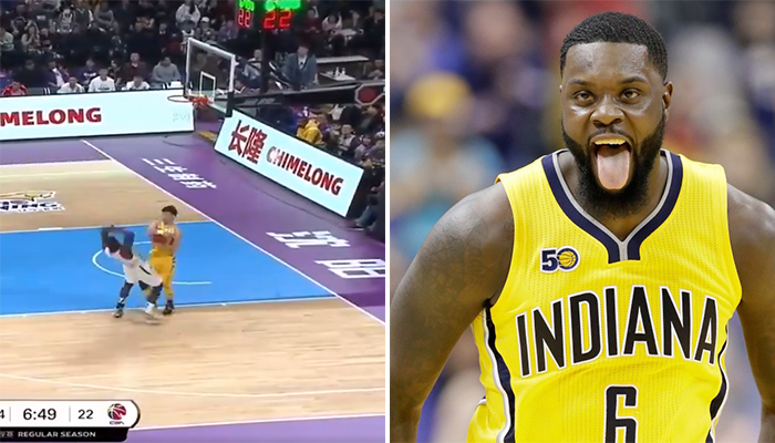 CBA/NBA - Lance Stephenson victime d'un énorme flop... floppe à son tour !