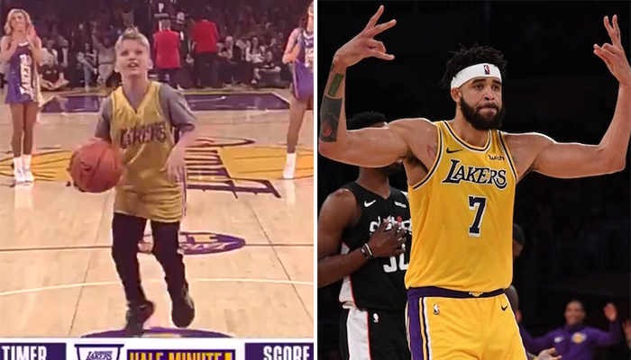NBA - Quand un enfant enflamme le Staples Center... et les joueurs des Lakers
