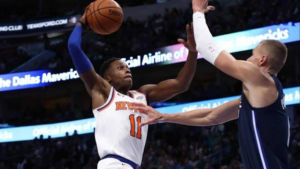 NBA – Frank Ntilikina réagit à sa tentative de poster sur Porzingis