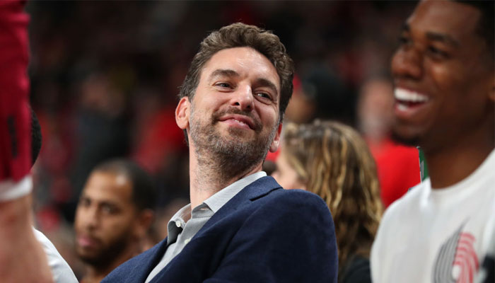 Pau Gasol coupé par les Blazers