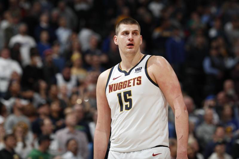 Nikola Jokic avec les Denver Nuggets