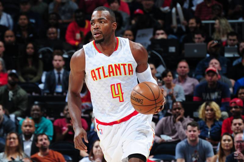 Paul Millsap évoluant avec les Atlanta Hawks