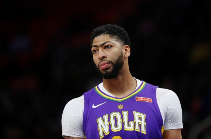 Anthony Davis sous le maillot des Pelicans