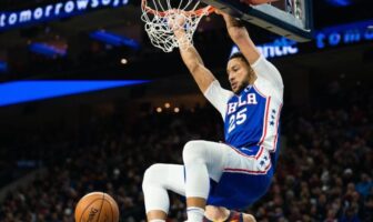 NBA – « J’essaierais de trader Ben Simmons » Dunk de Ben Simmons durant le match face aux Cavaliers