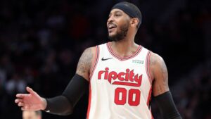 NBA – Les mots forts de Carmelo Anthony après ses débuts à domicile