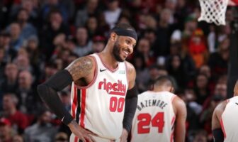 NBA – Carmelo Anthony enchaîne avec un gros double-double ! Carmelo Anthony signe un gros double-double !
