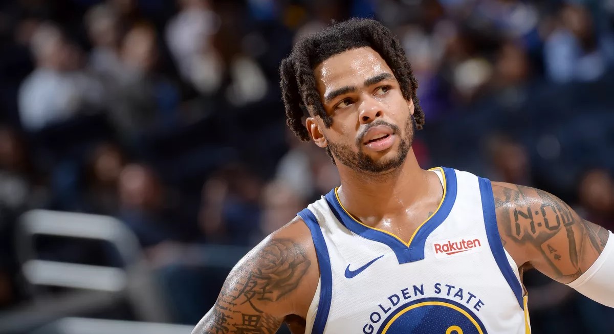 D'Angelo Russell sous le maillot des Warriors