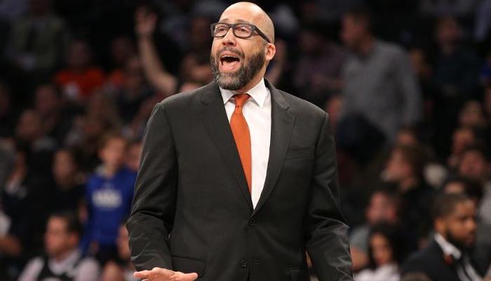 David Fizdale réagit à une action