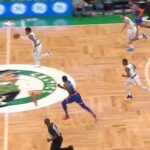 NBA – Frank Ntilikina bâche Marcus Smart en chasedown !