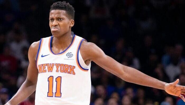 Frank Ntilikina solide face aux Nets