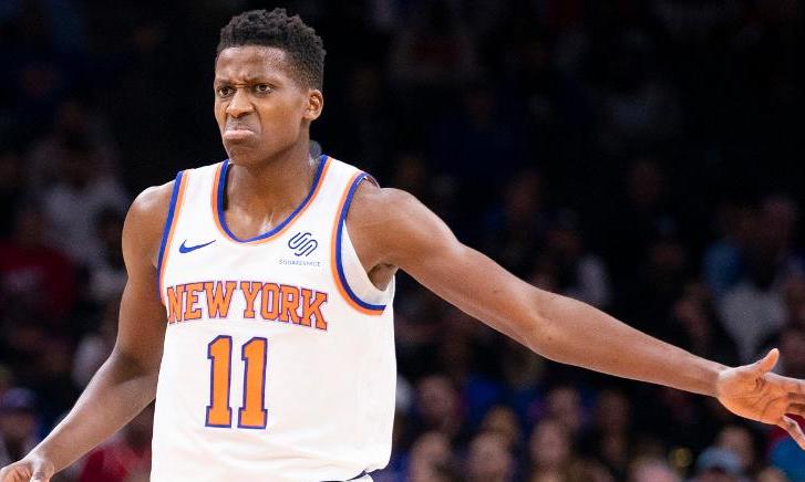 Frank Ntilikina solide face aux Nets