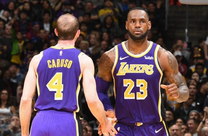 “alex caruso lebron james anthony davis”的图片搜索结果