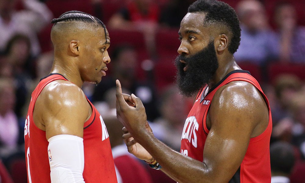 NBA - Russell Westbrook donne un indice sur la hiérarchie entre lui et Harden