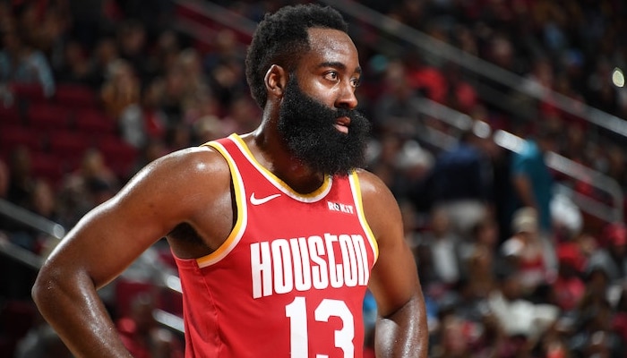 James Harden sous le maillot des Rockets