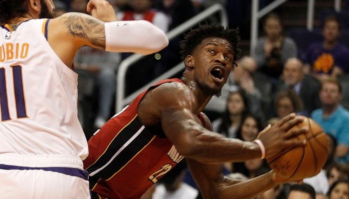 Jimmy Butler prend chaud contre les Suns