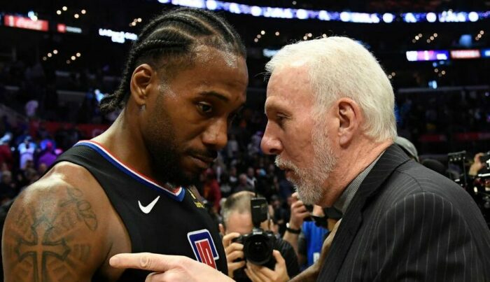 Kawhi Leonard Gregg Popovich