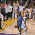 NBA – 22 novembre 2009 : Le shoot irrationnel de Kobe sur la tête de James Harden
