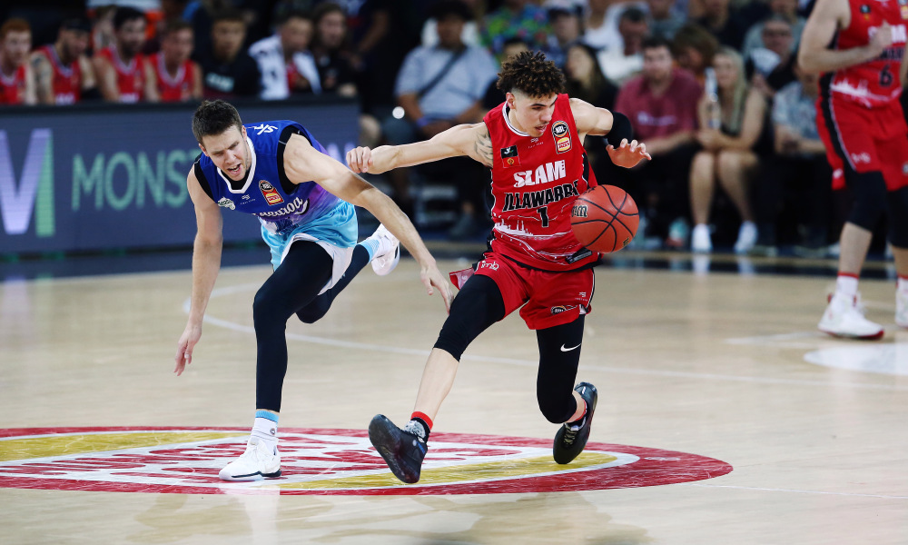 LaMelo Ball en contre-attaque