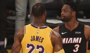 NBA – Dwyane Wade et J.R Smith réagissent au gros poster de LeBron