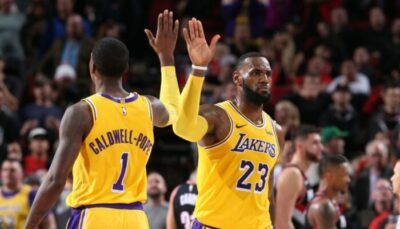 NBA – La stat folle de LeBron face aux Warriors… gâchée par Kentavious Caldwell-Pope