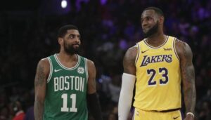 NBA – LeBron plus altruiste avec Anthony Davis qu’avec Kyrie Irving