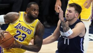 NBA – LeBron James réagit au gros match de Luka Doncic