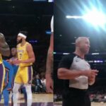 NBA – Le coup de pression hilarant de LeBron à un arbitre