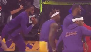 NBA – Quand les Lakers deviennent une équipe de football américain