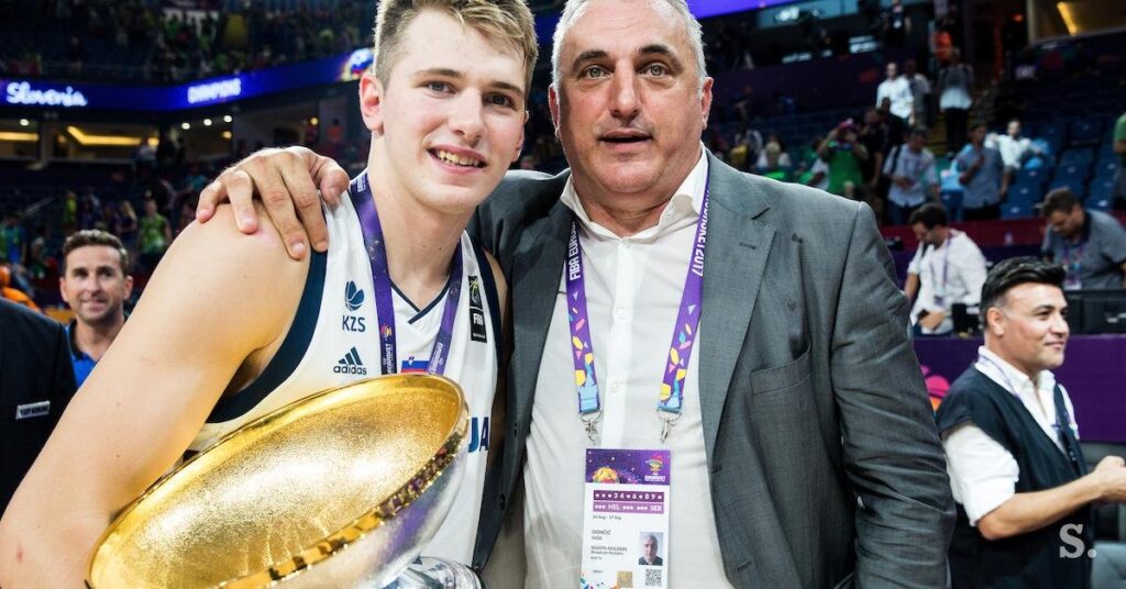 Luka Doncic et Sasa Doncic