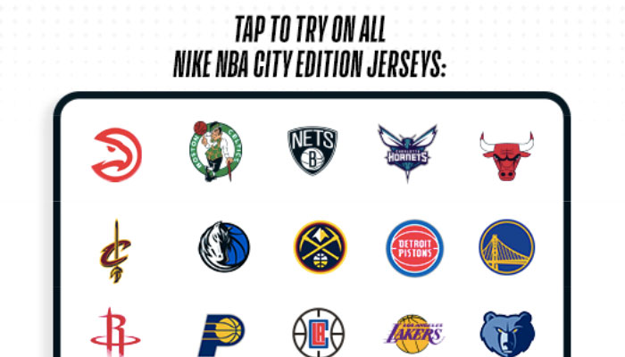 Application NBA maillots