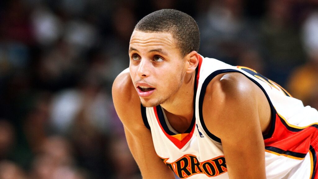 Stephen Curry durant son année rookie