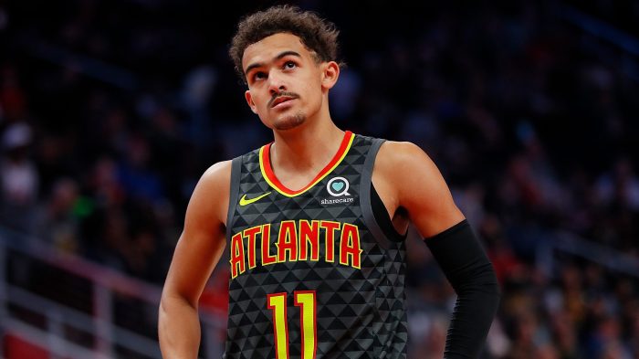 Trae Young sous le maillot des Hawks