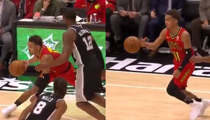 Trae Young se régale contre les Spurs