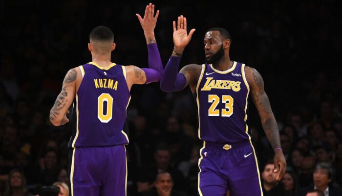 NBA - Kyle Kuzma encense LeBron James