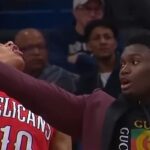 NBA – Quand Zion Williamson tape accidentellement son coéquipier