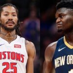 NBA – Derrick Rose conseille Zion Williamson à propos de ses genoux