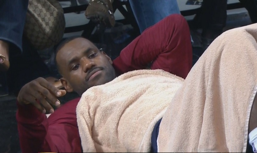 Rituel LeBron James avant dormir