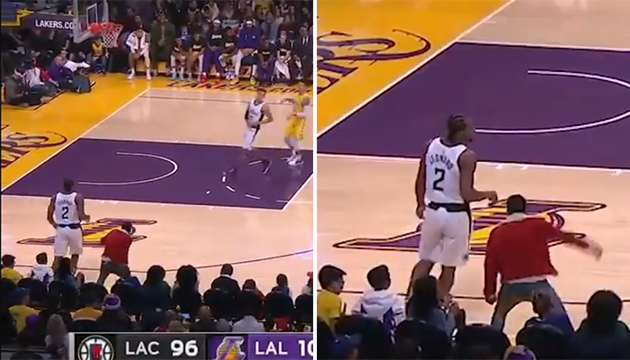 NBA La sc ne WTF de Kevin Hart avec Kawhi Leonard